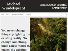 Tablet Screenshot of michaelwindelspecht.com